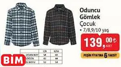 ODUNCU GÖMLEK ÇOCUK